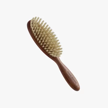 Cepillo de cerdas naturales claras Ebano