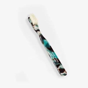 Cepillo de Dientes Histórico Cerdas Medianas Verde Turquesa