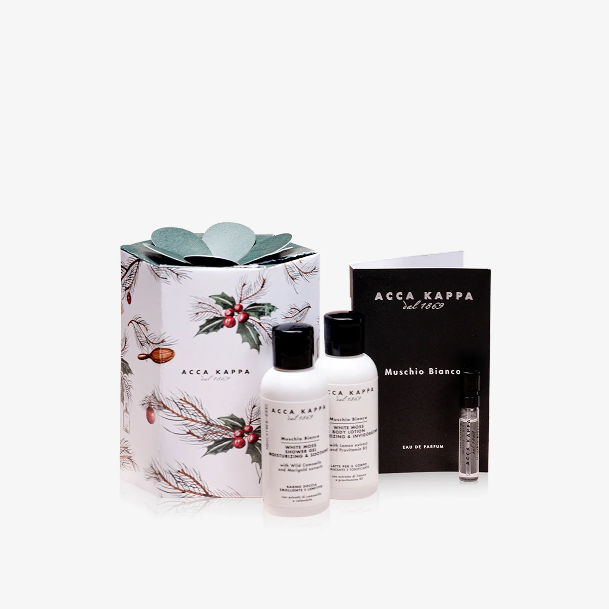 AK-SCRACKERWM Imagen del Cracker Navideño White Moss de Acca Kappa Ecuador